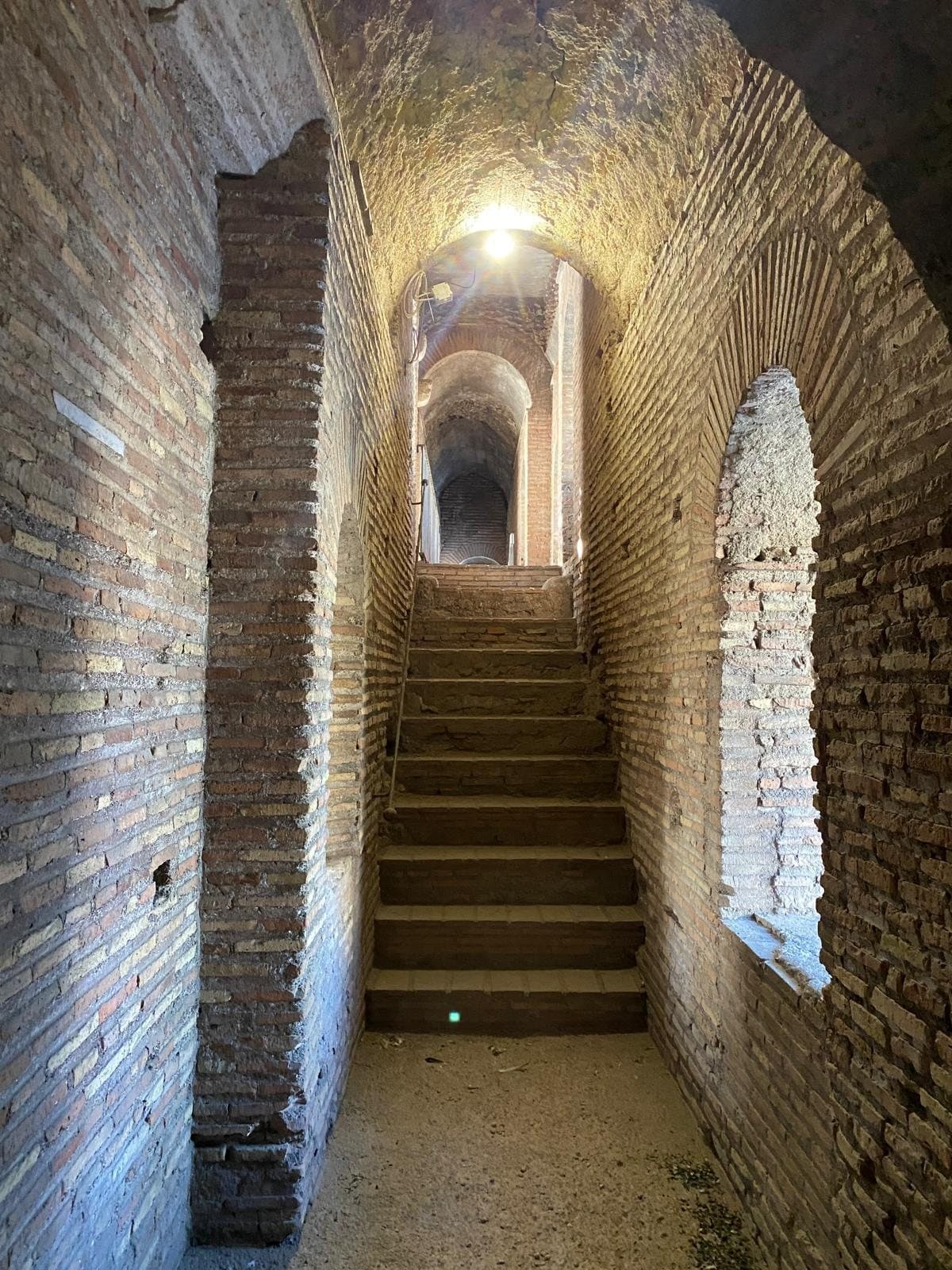 Site view on historic fabric