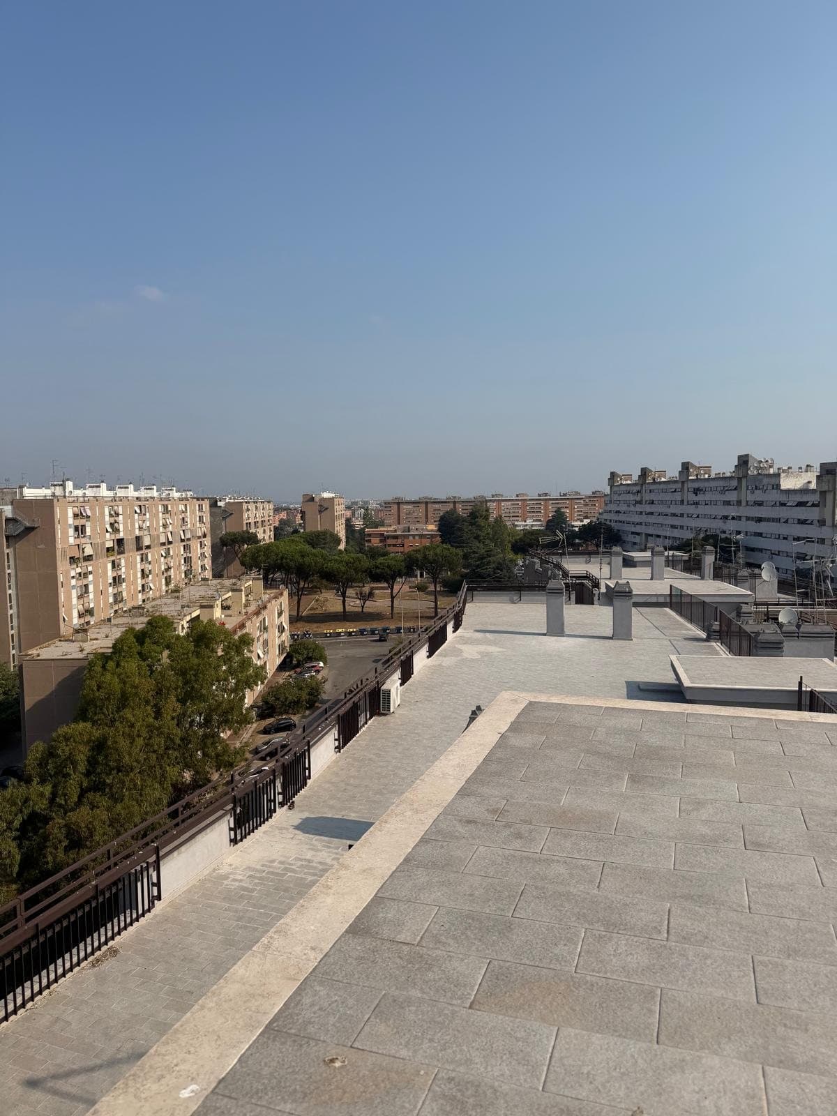 Contesto residenziale del cantiere